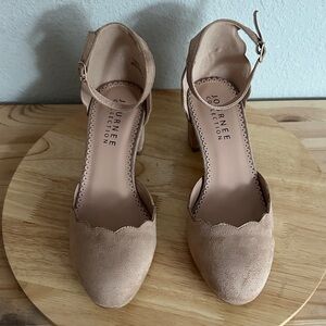 Journee Collection Womens Edna Heeled Sandals 9.5